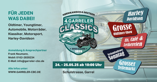 Garreler Classics Bikes & Cars