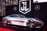 Batman ist Mercedes-Fan : Justice League: Super-Mercedes auf der ESSEN MOTOR SHOW