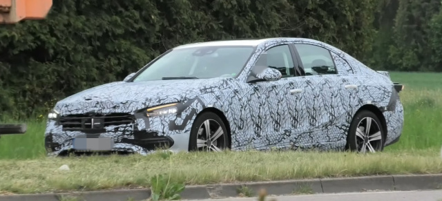 Mercedes-Benz Erlkönig erwischt: Star Spy Shot: Aktuelle Bilder von der C-Klasse W206