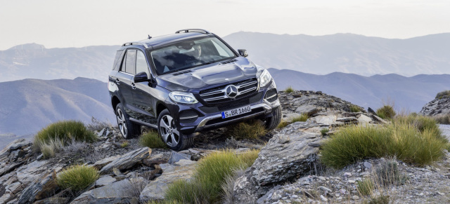 It`s Showtime: Der Nachfolger des Mercedes-Benz ML ist da!: Premiere für Mercedes-Benz GLE und Mercedes-AMG GLE 63