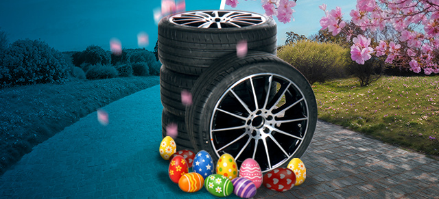 Runde Sache: Finde Deine Oster-Räder: Bis zu 40 % auf Sommerräder & Reifen