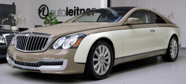 Sterne unterm Hammer: Maybach-Coupé auf Basis des 57 S: Kaum online, schon verkauft: Diktator Gaddafis Xenatec für 1 Million Euro