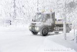 Offizielle Bilder vom neuen Mercedes Unimog & Econic: Aktuelle Bilder vom kommenden Unimog und vom Mercedes Econic bei Wintertests am Polarkreis