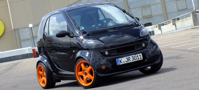 smart fortwo: Der kleine Schwarze (451): 2001er City-Coupé im anziehenden Dress