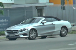 Erlkönige im Video erwischt: Mercedes-Benz S-Klasse und C-Klasse Cabrio: Aktuelle Bilder von den kommenden Frischzellen