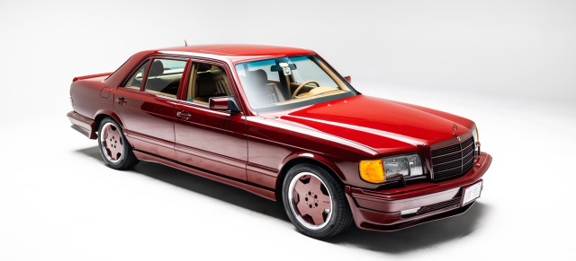 1983 Mercedes-Benz 500 SEL 6.0 AMG 'Red Baron': Einer wie keiner