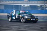 Mercedes-FanWorld in Essen: Drift-David 190er: Motorsport trotz Handicap: 1988 Mercedes-Benz 190E 3.0