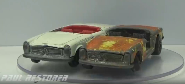 Zum Wegschmeißen viel zu schade: Schrott wird flott!: Paul Restorer - der Modellauto-Michelangelo