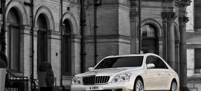 Majestätisch modifiziert: Maybach 57 "4HRH"  : Sonderedition des britischen Tuners Project Kahn anlässlich der Hochzeit von Prinz William und Kate Middleton  