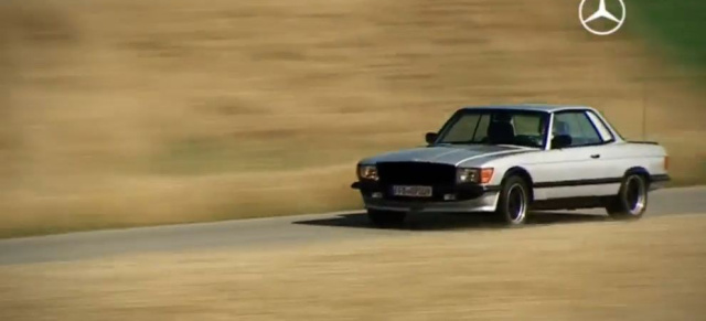 AMG Klassiker im Video-Clip: Mercedes-Benz.TV besuchte einen Münchner AMG-Sammler und seinen SLC 500 AMG