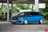 Mercedes-Benz A-Klasse: Turbostarkes Tuning: Neues Rad - neuer Look: 20-zöllige Vossen-Wheels für den   Mercedes A200 CDI