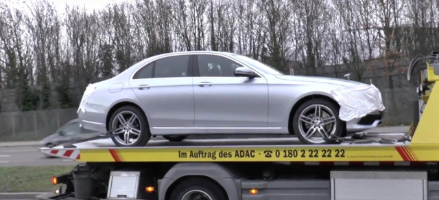 Erlkönig erwischt: Video: Mercedes-Benz E-Klasse W213 ungetarnt