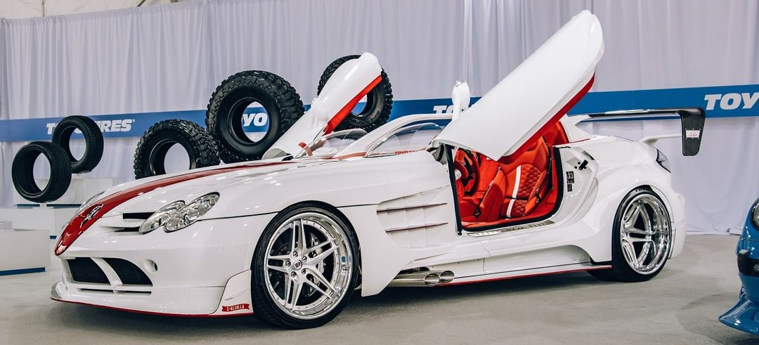 Mercedes SLR-McLaren Umbau: Mehr Bilder vom Super-Star der SEMA Show  2024