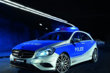 Tune it! Safe!-Mercedes-Benz A-Klasse abgebrannt!: Brandstiftung? Der BRABUS B25 "Polizeiwagen" wurde ein Raub der Flammen