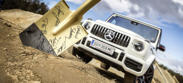 Spatenstich zum Baubeginn des G-Class Experience Center: Neues G-Klasse-Erlebnis-Areal in der Steyermark eröffnet noch 2019