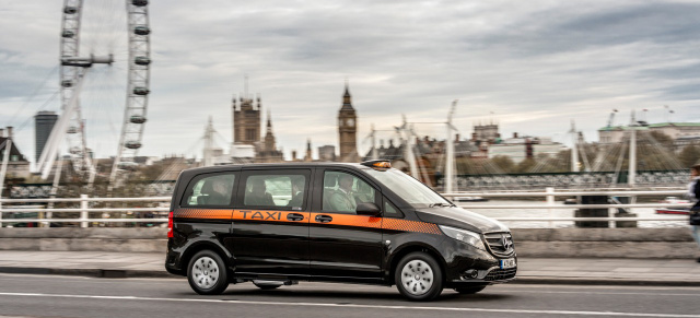 Mercedes-Benz Vito als Taxi: London calling: Neues Black Cab mit Stern für die britische Hauptstadt