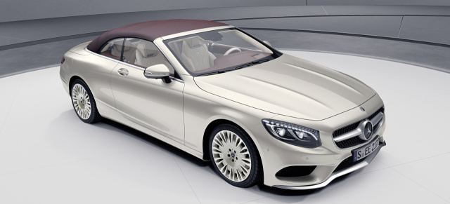 Genfer Autosalon 2018: Mercedes-Weltpremiere für Sondermodelle des S-Klasse Coupés und Cabriolets: „Exklusive Edition": Doppeltes Oberklasse-Flottchen mit Stern