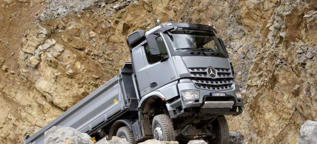 Fahreindrücke: Mercedes Arocs at Work : Fahrvorstellung Mercedes-Benz Arocs