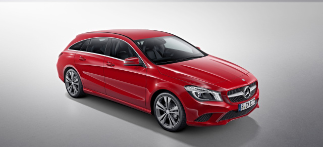 Mercedes-Benz Modelloffensive: Premiere für Mercedes-Benz CLA Shooting Brake in Brüssel