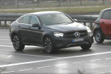 Mercedes-Benz Erlkönig erwischt: Star-Spy-Shot-Video: Aktuelle Aufnahmen vom Mercedes GLC Coupé MopF