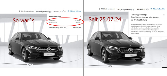 Mercedes-Benz  Pkw schafft  Listenpreis ab: Heute so, morgen so: Neuwagenkauf ohne Orientierungspunkt?