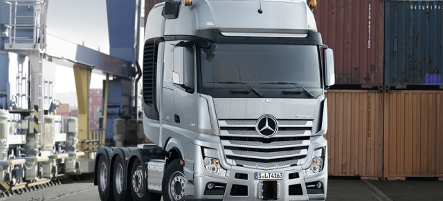 Livestream: Weltpremiere Mercedes SLT Actros und Arocs: Online beim Debüt der Schwerstarbeiter mit Stern dabei sein (28.01.2013, ab 10.30 Uhr)