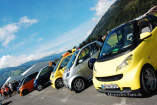 Smart Times 2009 - kein Mercedes Treffen aber...: Faszination Smart: Europas großes Smart Treffen in Zell am See (A)