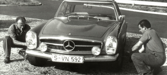 Einzelstück: Mercedes-Benz SL Pagode (W113) mit 6,3-l-V8-Motor