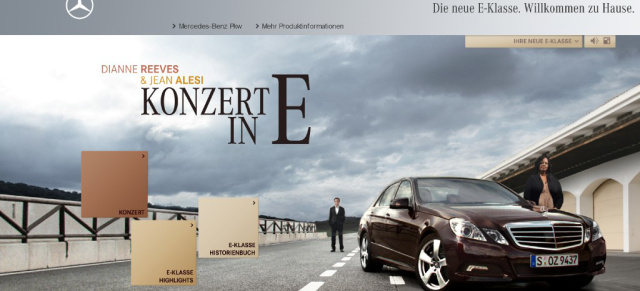 Die Kampagne zur E-Klasse: Mercedes setzt bei der E-Klasse-Kampagne auf Sicherheit