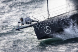 Mercedes macht die Welle: Der Stern hat Seesucht: Mercedes-Benz ist mit drei Rennyachten beim härtesten Einhand-Rennen der Welt - Vendée Globe - dabei 