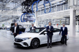 Produktionsstart Mercedes EQS in Sindelfingen: Anlauf des EQS in der Factory 56
