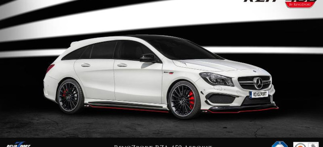 Mercedes Tuning: Zubehör für CLA Shooting Brake: RevoZport präsentiert Performance-Pakete für den Lifestyle-Kombi