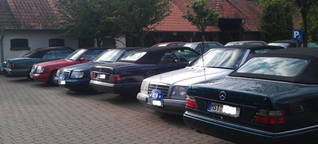 11. W124 CC Jahrestreffen, 6.-10. Juni 2012: Ausfahrten durch Teutoburger Wald und Osnabrücker Land