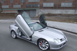 Mercedes Tuning orientiert sich am Original: A "Superstar" is born: Optischer Aufstieg eines Mercedes SL zum SLR McLaren