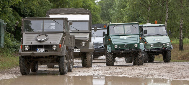 60 Jahre Unimog: Noch einmal mit Gewühl!: Mercedes-Benz feiert 60 Jahre Unimog  in Wörth - rund 12.000 Zuschauer - aber nicht alle glücklich
