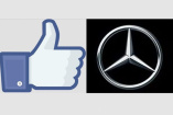 Sympathieträger Mercedes-Benz: 15 Millionen Likes auf Facebook : Die Marke mit dem Stern erfährt ungebrochen ganz viel Zuneigung im Social Media