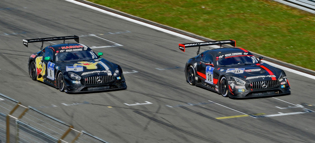 24h-Qualifikations-Rennen auf dem Nürburgring : Doppelsieg für Mercedes-AMG bei der Generalprobe!