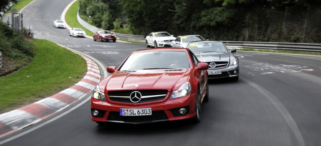 AMG Driving Academy 2009/2010: Mit Sicherheit viel Fahrspaß!: Herzklopfen, Fahrspaß und aktive Fahrsicherheit - das neue Programm der AMG Driving Academy  mit Bernd Schneider zählt einer der erfolgreichsten deutschen Rennfahrer zum Instruktoren-Team