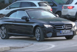 Mercedes Erlkönig erwischt: Spy Shot Video: Mercedes-Benz C-Klasse Cabriolet Facelift 2018