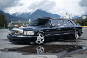 Die noble Chauffeur-S-Klasse-Limousine trägt die AMG-Handschrift