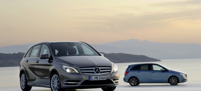 Absatzzahlen: Die Mercedes B-Klasse ist Millionär: Über eine Million Mercedes-Benz B-Klassen in Kundenhand