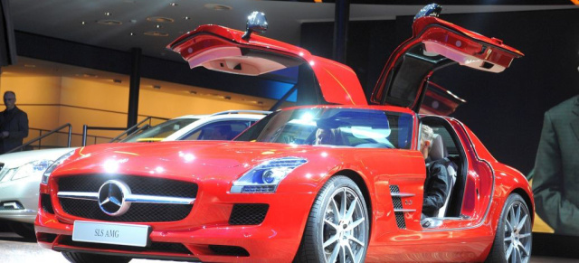 Der SLS wird bei Magna in Graz gebaut: 