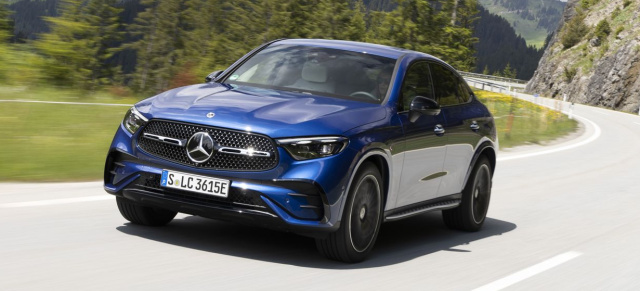 Fahrbericht: Mercedes-Benz GLC 300 de Coupé: Zwei Welten