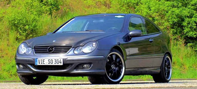 Mercedes CL203: Scharf statt brav: 2005er Coupé C350 zeigt, was in ihm steckt