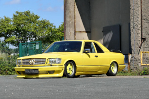 Mercedes W126-Pickup-Umbau: Eine S-Klasse für lasterhaftes LeBENZgefühl