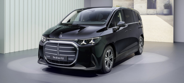 Verkaufsstart für den elektrischen  Mercedes-Benz VLE: Die neuen Grans Limouines sind ab 82.260 € bestellbar