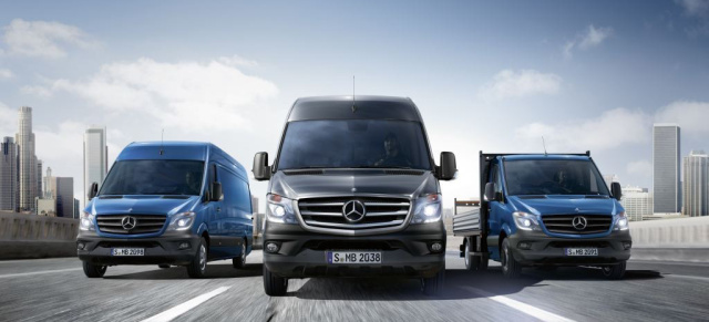 Markteinführung: Der neue Mercedes-Benz Sprinter: Der beste Sprinter aller Zeiten  jetzt im Mercedes-Benz Handel