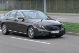 Erlkönig erwischt: Mercedes- Benz E-Klasse 2017: W213 - fast ungetarnt gefilmt