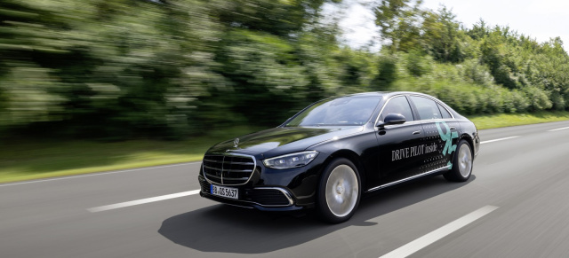 Mercedes und automatisiertes Fahren: Genehmigt: Mercedes darf in Deutschland mit 95 km/h hochautomatisiert fahren