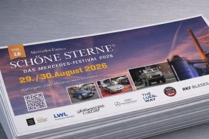 16. SCHÖNE STERNE, 29./30. August 2026, Hattingen/Ruhr: Der Vorverkauf für das große Mercedes-Festival SCHÖNE STERNE ist gestartet